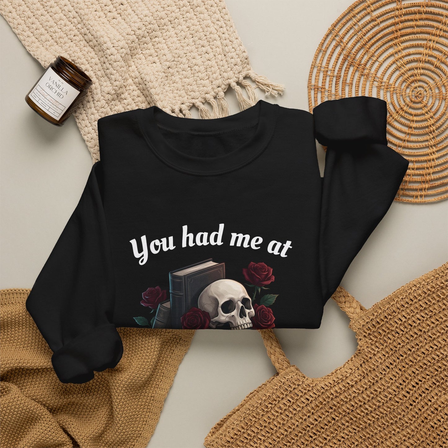 Unisex Heavy Blend™ Crewneck Sweatshirt "You had me at trigger warning"